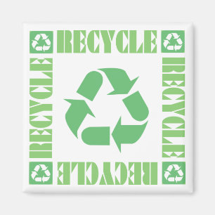 Symbol-Magnet gerecycelt Magnet