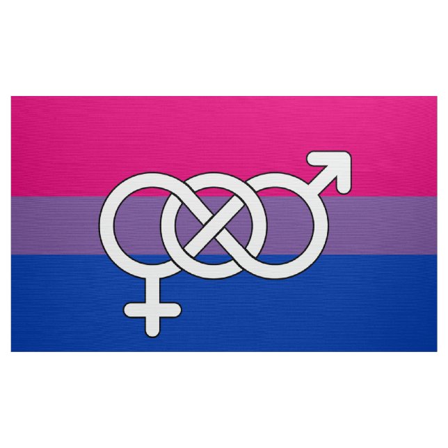 Symbol-Markierung für Bisexual Stoff (Yard (91,4 cm))