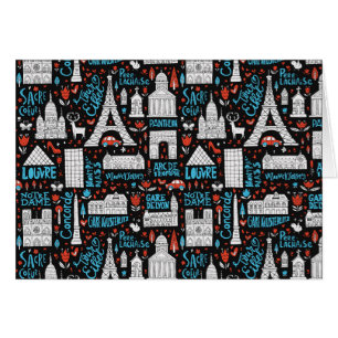 Symbol-Muster Frankreichs  