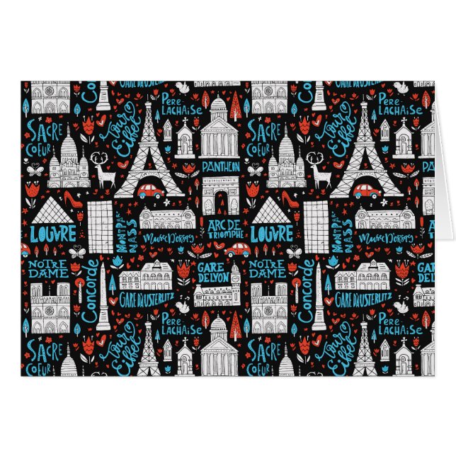 Symbol-Muster Frankreichs | (Vorderseite (Horizontal))