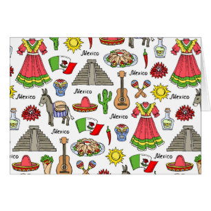 Symbol-Muster Mexikos  