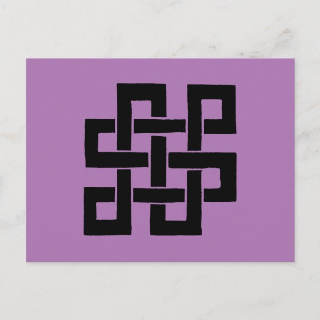 Symbol: Nade-Takara-Nusubi Postkarte (Vorderseite)