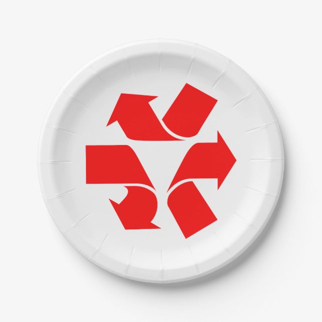 Symbol Pappteller (Vorderseite)