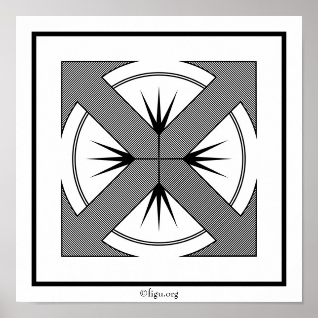 Symbol-Poster Poster (Vorne)