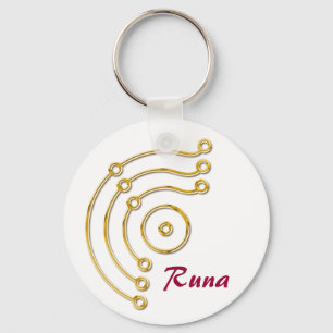 Symbol RUNA / GOLD, Runa Schlüsselanhänger
