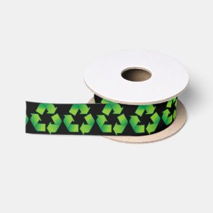Symbol Satin Ribbon gerecycelt Satinband