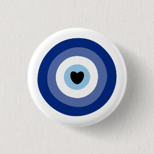 Symbol-Schutz des Bösen Button