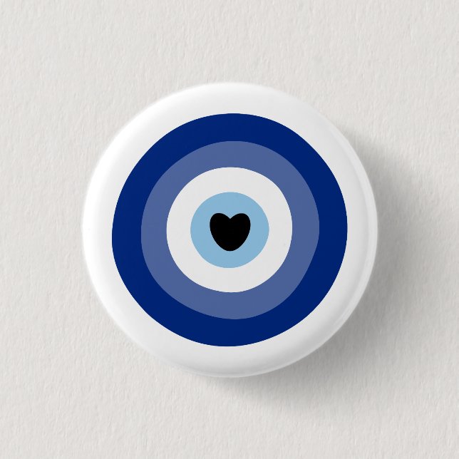 Symbol-Schutz des Bösen Button (Vorderseite)
