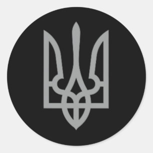 Symbol Selenskyj Runder Aufkleber