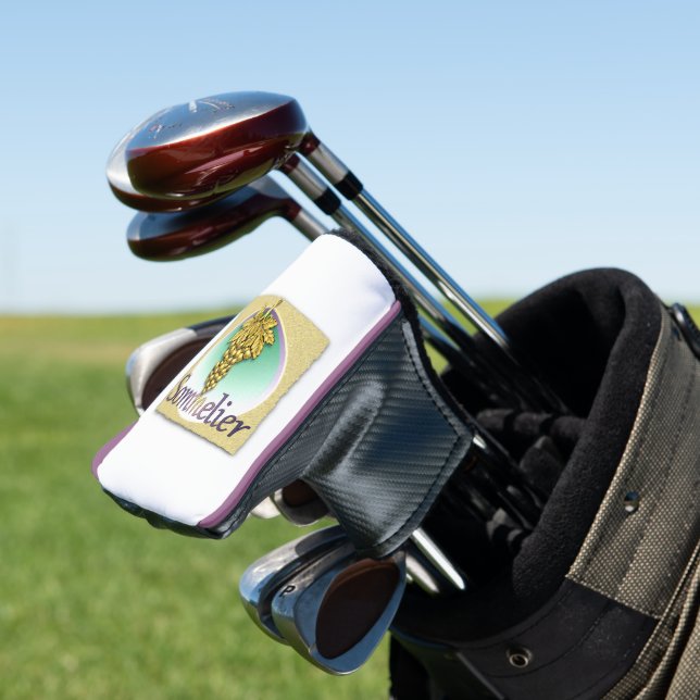 Symbol Sommelier Golf Headcover (In Situ)