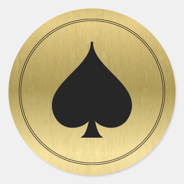 Symbol-Sticker für den Schwarzen Umzug Runder Aufkleber (Vorderseite)