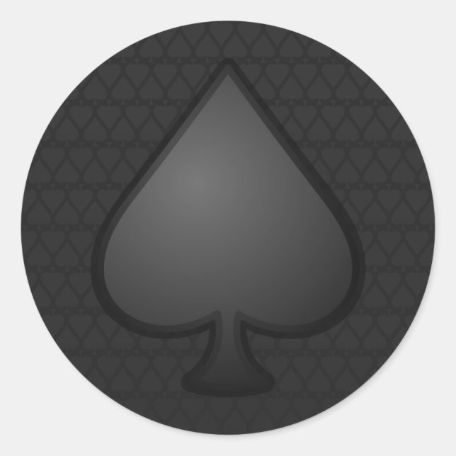 Symbol-Sticker Runder Aufkleber (Vorderseite)