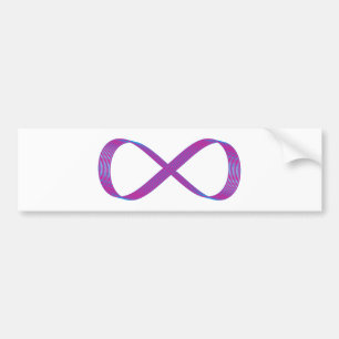Symbol Unendlichkeit infinity Autoaufkleber