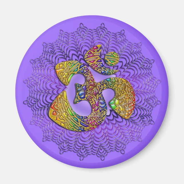 Symbol Universell OM/OM - Ornament Magnet (Vorne)