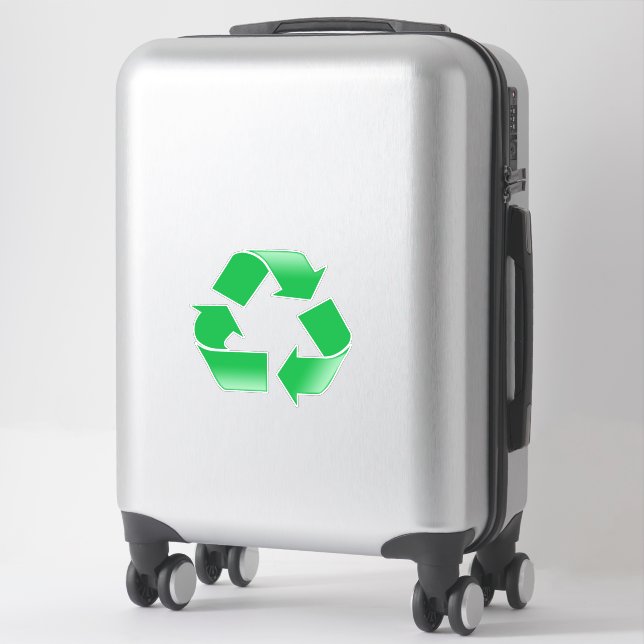 Symbol Vinyl Sticker gerecycelt (Koffer)