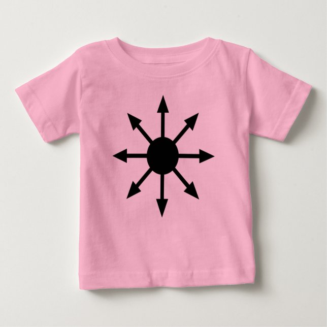 Symbol von Chaos oder Chaos Star Baby T-shirt (Vorderseite)