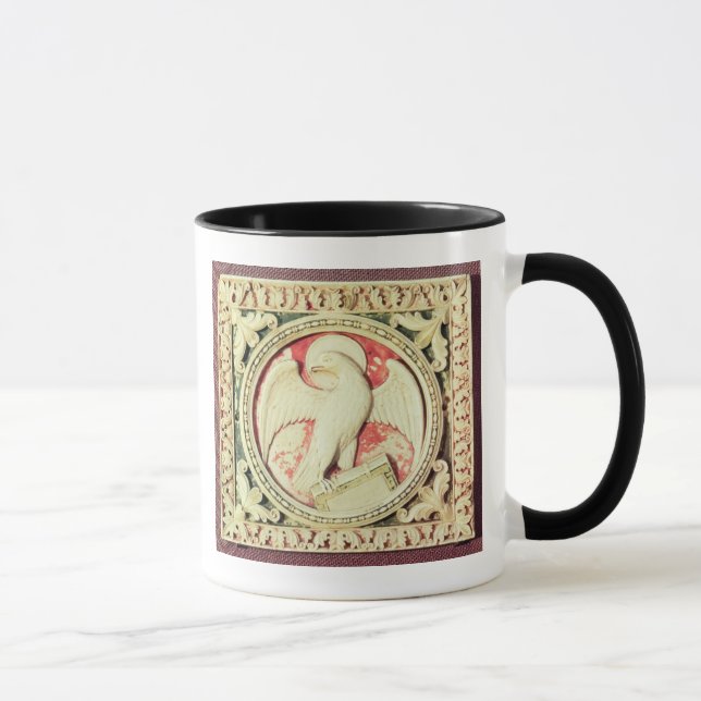 Symbol von Johannes der Evangelist Tasse (Rechts)