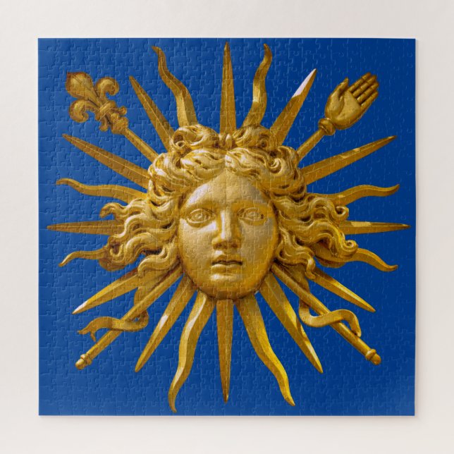 Symbol von Louis XIV der Sonnenkönig (Vertikal)