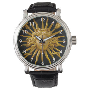 Symbol von Louis XIV der Sonnenkönig Armbanduhr