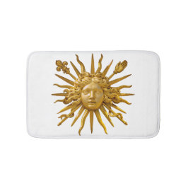Symbol von Louis XIV der Sonnenkönig Badematte