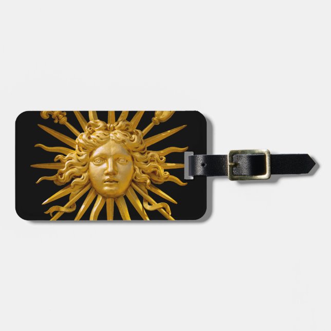 Symbol von Louis XIV der Sonnenkönig Gepäckanhänger (Vorderseite horizontal)