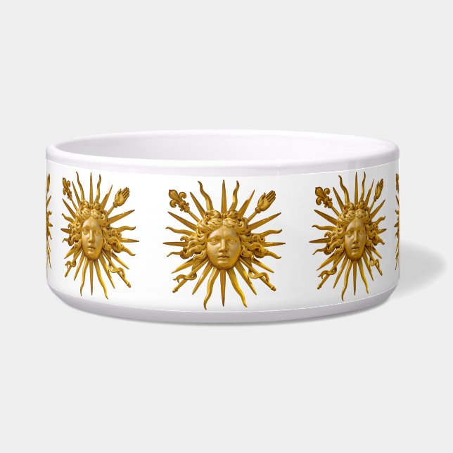 Symbol von Louis XIV der Sonnenkönig Napf (Vorderseite)