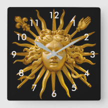 Symbol von Louis XIV der Sonnenkönig