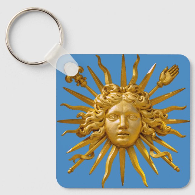 Symbol von Louis XIV der Sonnenkönig Schlüsselanhänger (Vorderseite)