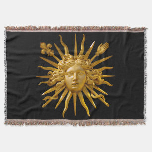 Symbol von Ludwig XIV. dem Sonnenkönig Decke