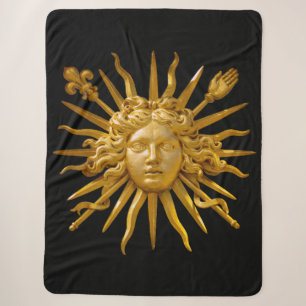 Symbol von Ludwig XIV. dem Sonnenkönig Sherpadecke