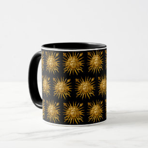 Symbol von Ludwig XIV. dem Sonnenkönig Tasse
