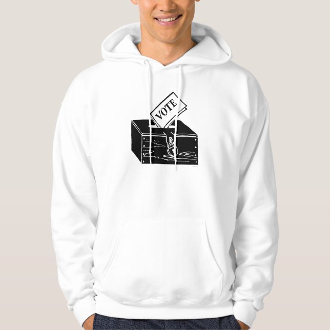 Symbol: Wahlurne Hoodie (Vorderseite)
