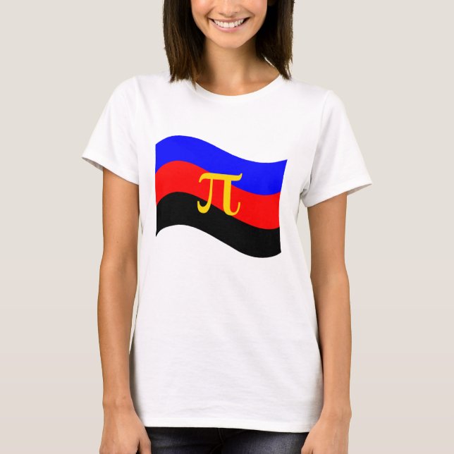 Symbol-Wavy-Flag T-Shirt (Vorderseite)