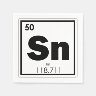 Symbolchemie-Formel-Aussenseiter des chemischen Serviette