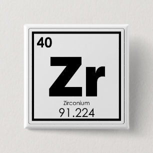 Symbolchemie formul des chemischen Elements des Button