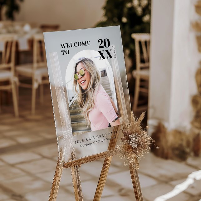 Symbole acrylique de la fête de graduation personn (Créateur téléchargé)