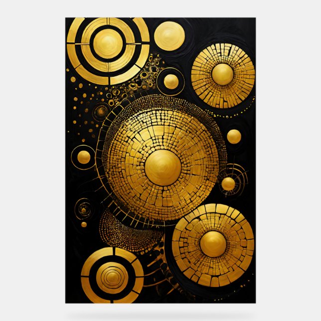 SYMBOLE ACrylique GoldRush 1 (Recto)