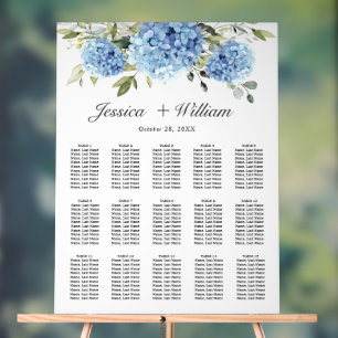 Symbole acrylique Hydrangea 15 Tables SEATING CHAR