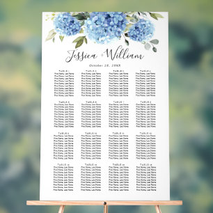 Symbole acrylique Hydrangea 16 Tables SIÈGE GRAPHI
