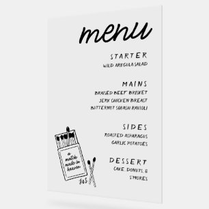 Symbole Acrylique Made Heaven Mariage Manu