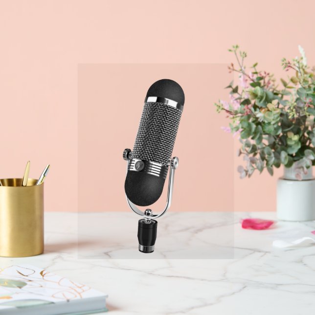 SYMBOLE ACrylique Microphone (Mariage)