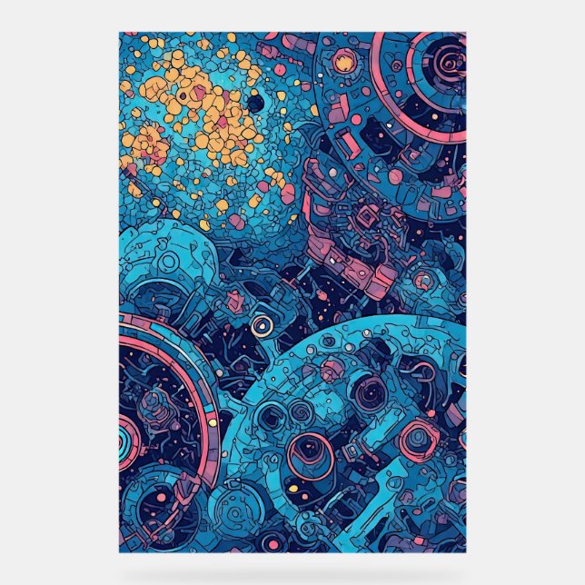 Symbole acrylique V-Pulse 4 (Recto)