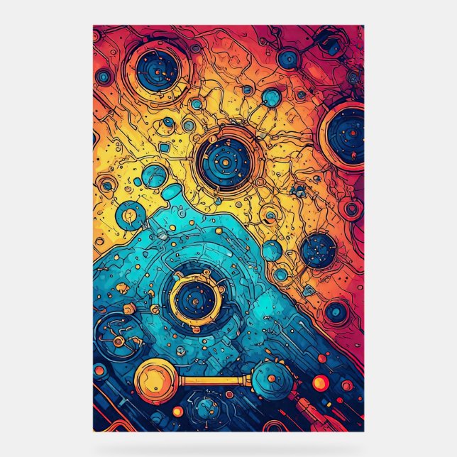 Symbole acrylique V-Pulse 7 (Recto)