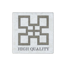 Symbole Adinkra - Magnet en pierre de haute qualit