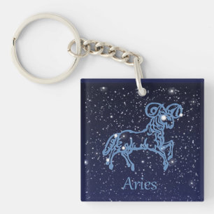 Symbole Aries Constellation et Zodiac avec étoiles