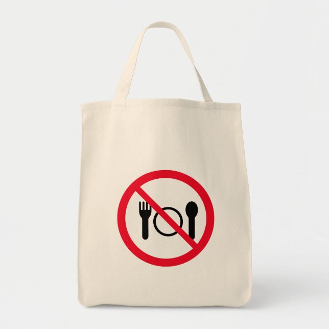 Symbole Aucun Cercle rouge | Sac fourre-tout d'ali (Devant)