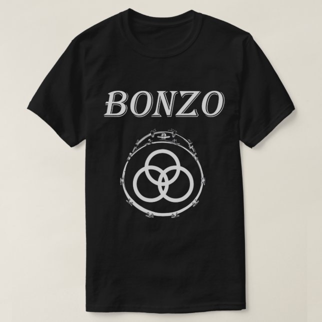 Symbole Bonzo Trois Cercles Basse Drum T-Shirt (Design devant)
