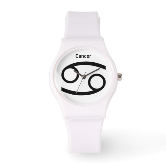 Symbole cancéreux du Zodiaque. Montres Hommes. (Recto)