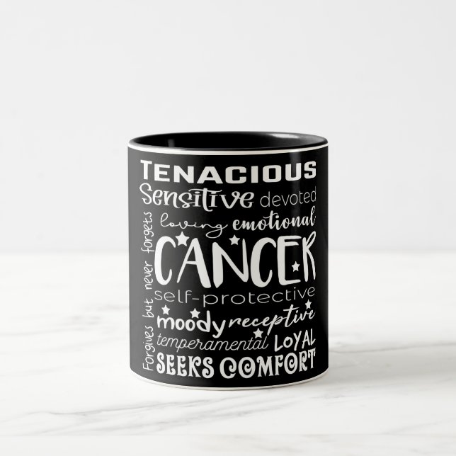 Symbole cancéreux Zodiaque/Astrologie Mug à café à (Centre)