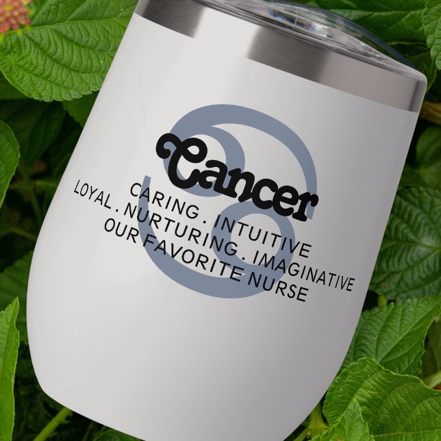 Symbole cancéreux Zodiaque Traits personnalisés (Créateur téléchargé)